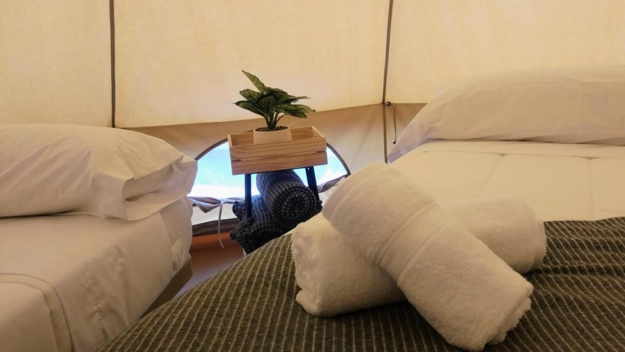 فندق Glamping Aventura Atalaia Cotobade المظهر الخارجي الصورة